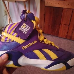Shaq Rebox pumps when he played for lsu